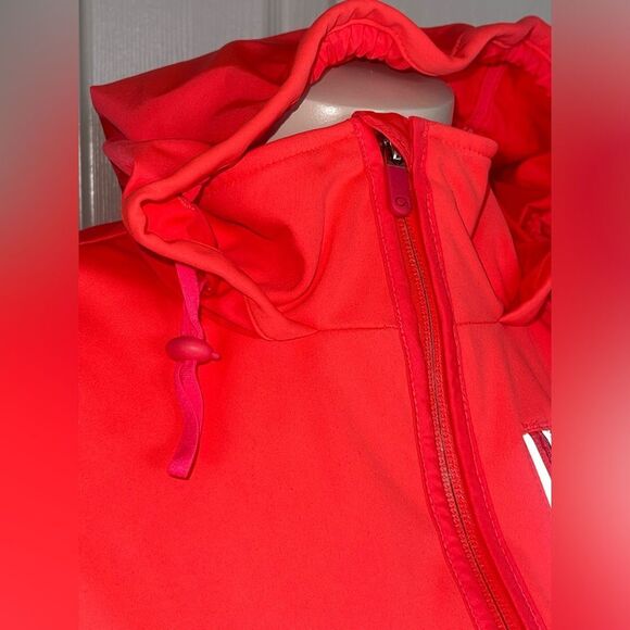 Neon coral Gap fit wind blocker jacket size xs - Picture 3 of 11